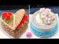 Creative Cake Decorating Ideas For Cake Lover Every Day | Heart Cake Design For Beginners