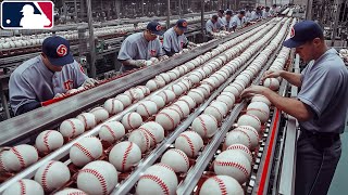 How Mlb Baseballs Are Made In Factory Captain Discovery
