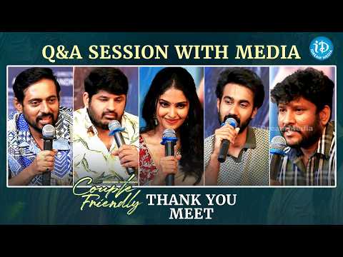 Couple Friendly Celebrating Love Thank You Meet LIVE | Santosh Soban | Manasa Varanasi | iDream - IDREAMMEDIA