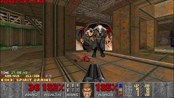 Doom II: Legacy Of Rust - PC - E1M3: Spirit Drains - UV Max + Pistol  Start