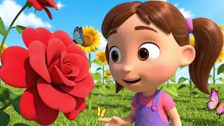 Roses Are Red 🌹 | Kids Poetry Song | English Nursery Rhymes screenshot 5