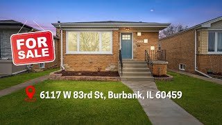 For Sale: 6117 W 83rd St,Burbank, IL 60459