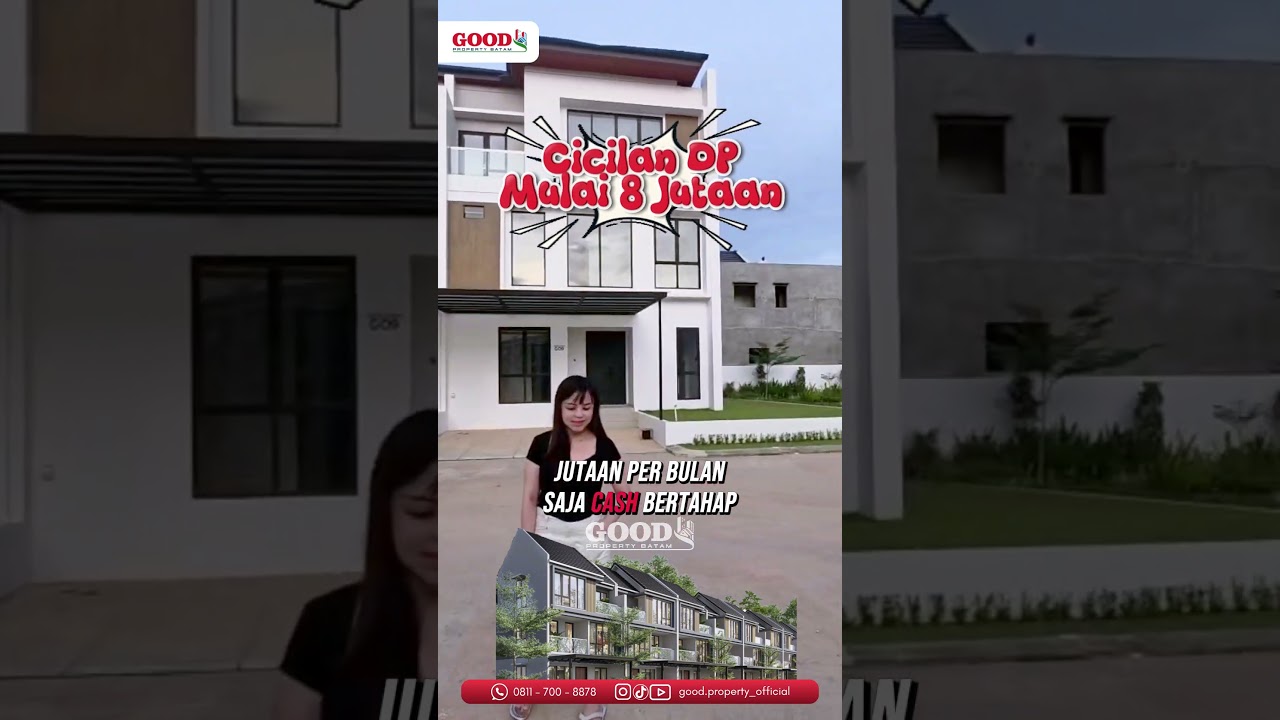 Cari rumah di Batam yang bisa cicil sampai 100x⁉️