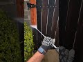 Most Satisfying Fence Cleaning Ever #shorts #satisfying #powerwashing