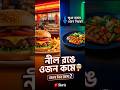 নীল প্লেটে খেলে ক্ষুধা কমে? 😱 #shorts