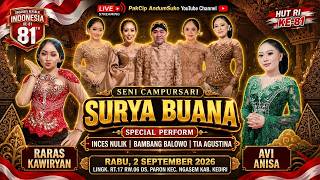 🔴Live Campursari SURYA BUANA Bt. Avi Anisa malam ini / 02-09-2026 / Ds.Paron Kec. Ngasem Kab. Kediri