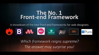 The No.1 Frontend Web Framework