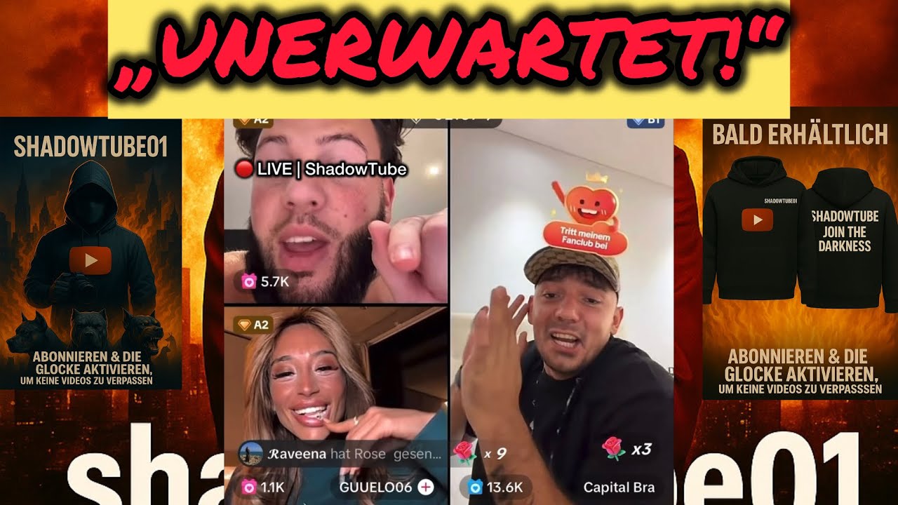 🔴 LIVE | Capital Bra, BARRELO & Guuelo sind plötzlich alle gleichzeitig drin!