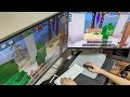 MATTSUN is PLAYING on PC with DUAL MONITOR! (Blockman Go BedWars) (ASMR)