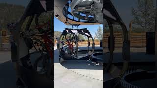 Doppelmayr Omega V Bike Cab - Rotating Bike Gear in Action