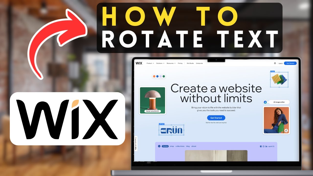 How to Rotate Text in Wix | Wix Tutorial (2025)