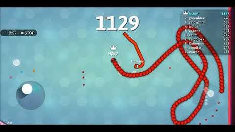 Snake.io 🐍  (by Kooapps Games - Fun Word and Brain Puzzle Games) 2000+ Score