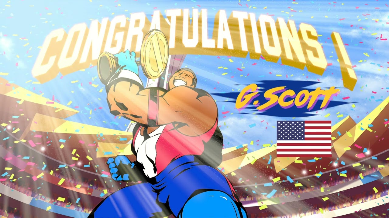 Windjammers 2: G. Scott's ending