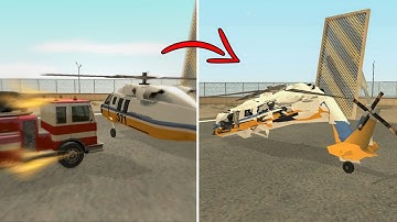 GTA SA Realistic Vehicle Deformation #2