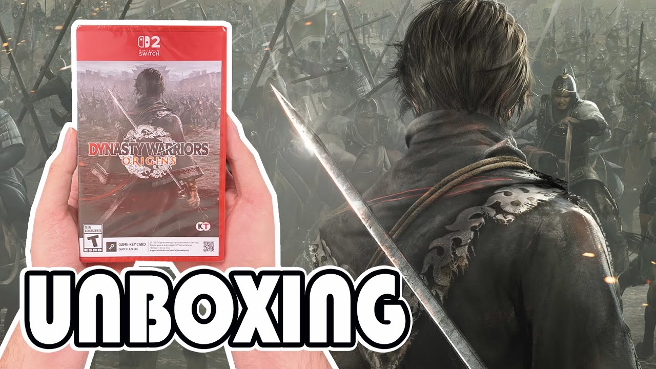 Dynasty Warriors Origins (Nintendo Switch 2) Unboxing