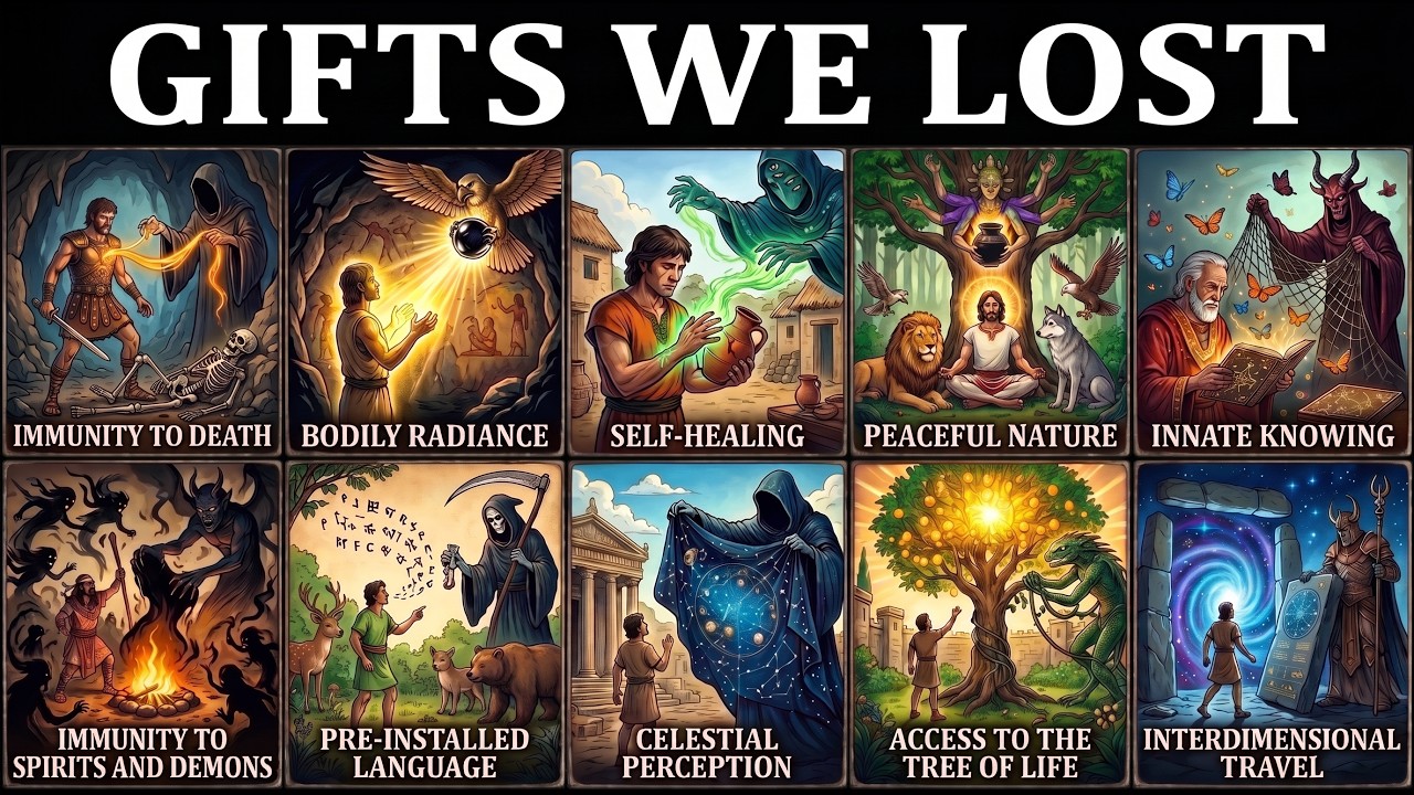 ⁣10 Abilities the Book of Enoch Says Humans Lost And Who Took Them