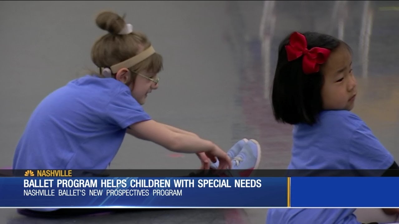 Nashville Ballet helps special needs children learn dance