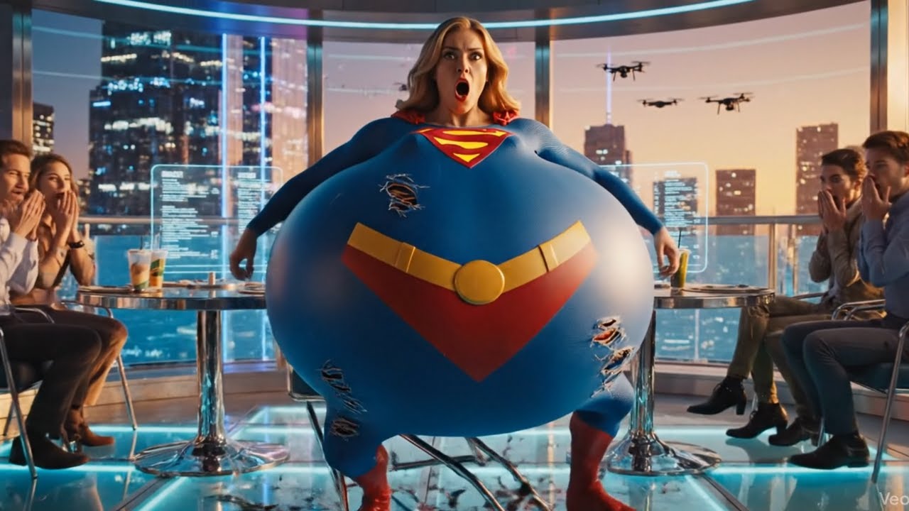 The Best Female Inflation Transformation into Supergirl | Watch Me Blow Up!