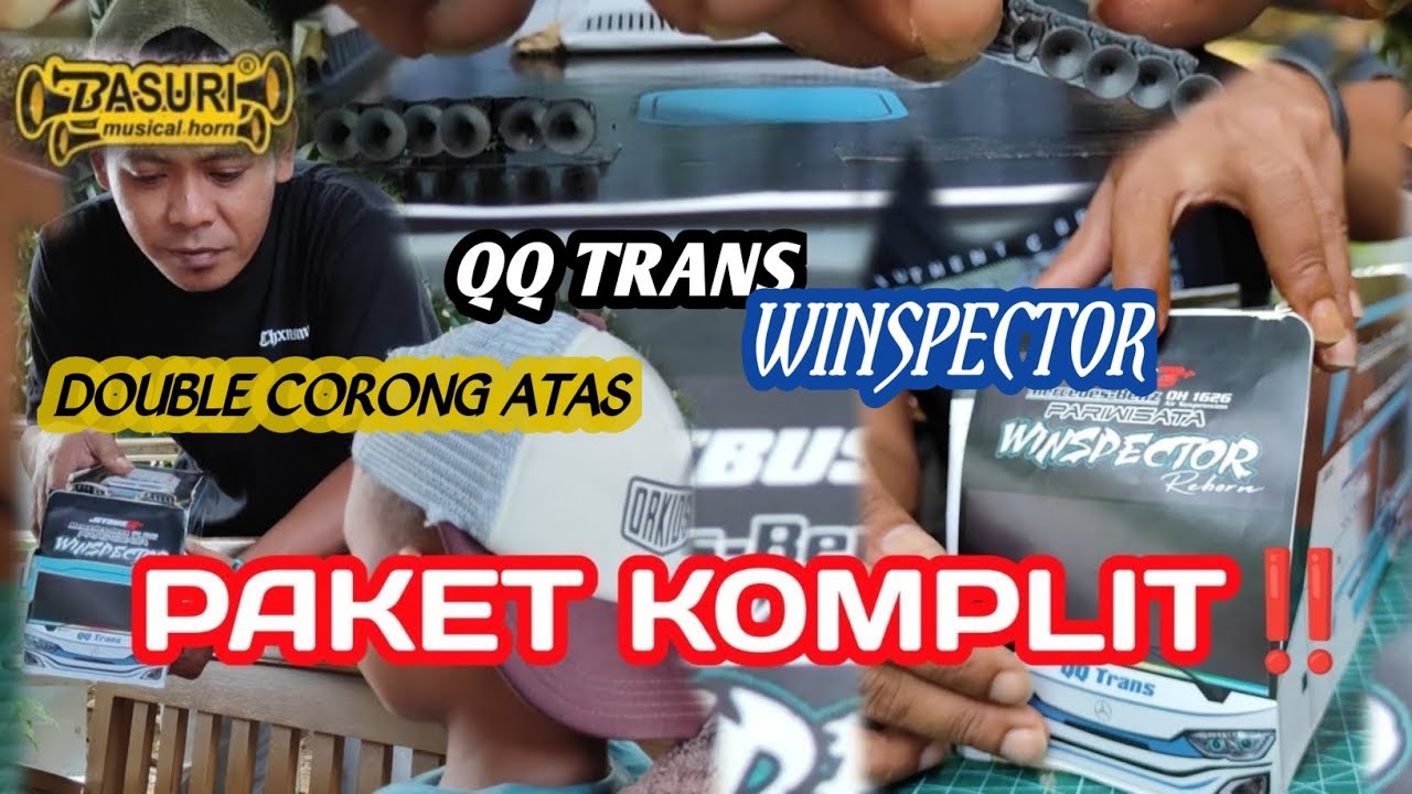 DIY//MEMBUAT BUS BASURI‼️ QQ  TRANS WINSPECTOR