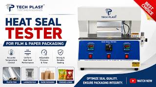 Digital Heat Seal Tester for Flexible Packaging | ASTM F2029 | Techplast Testing Machines