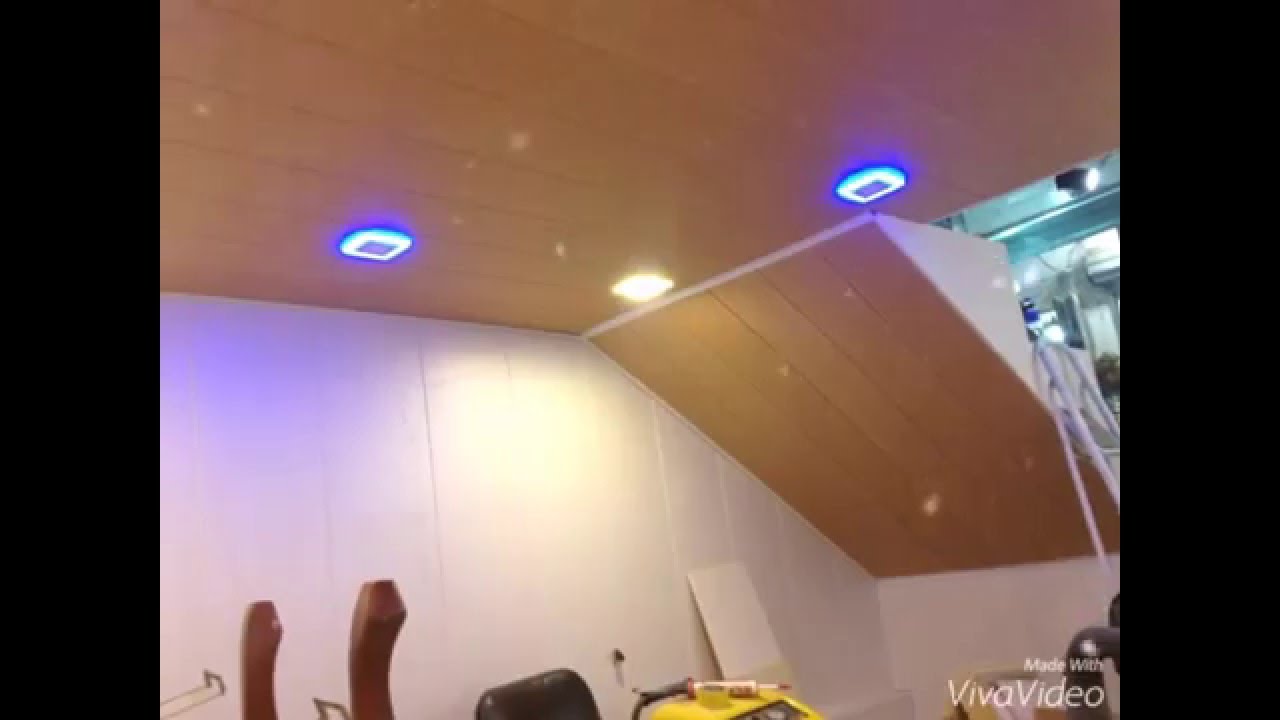 تغليف جدران وسقف بمادة البلاستك PVC Packaging walls and ceiling ...