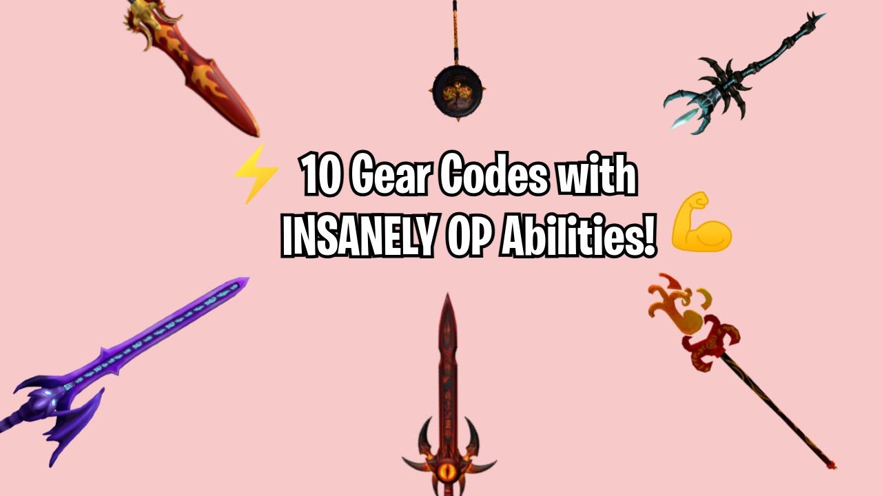 300+ Roblox gear codes [Searchable] [Easy To Copy]