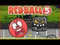 ВАУ ! Это что ? Red Ball 5 ? КРАСНЫЙ ШАРИК ! новая веселая игра ! Мультик   !