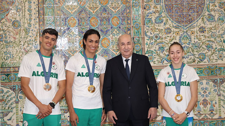 رئيس الجمهورية يكرّم أبطال الجزائر المتوّجين في الألعاب الأولمبية  باريس 2024