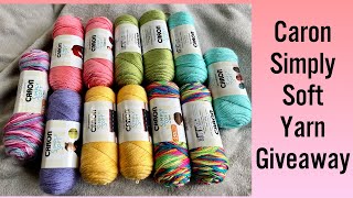 ? Caron Simply Soft You Pick Yarn Giveaway