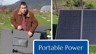 Portable Power - Solar Panels + Power Station by Bluetti by Fraser Valley Rose Farm 3,213 views 2 months ago 6 minutes, 41 seconds