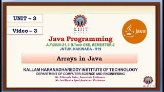 Celebrity JAVA UNIT 3 VIDEO 3 Profile
