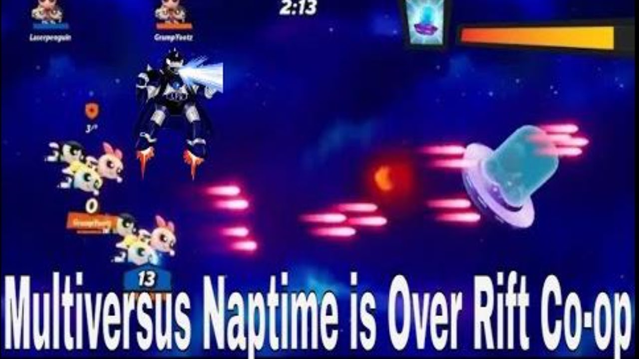 Multiversus Naptime is Over Rift Co-op