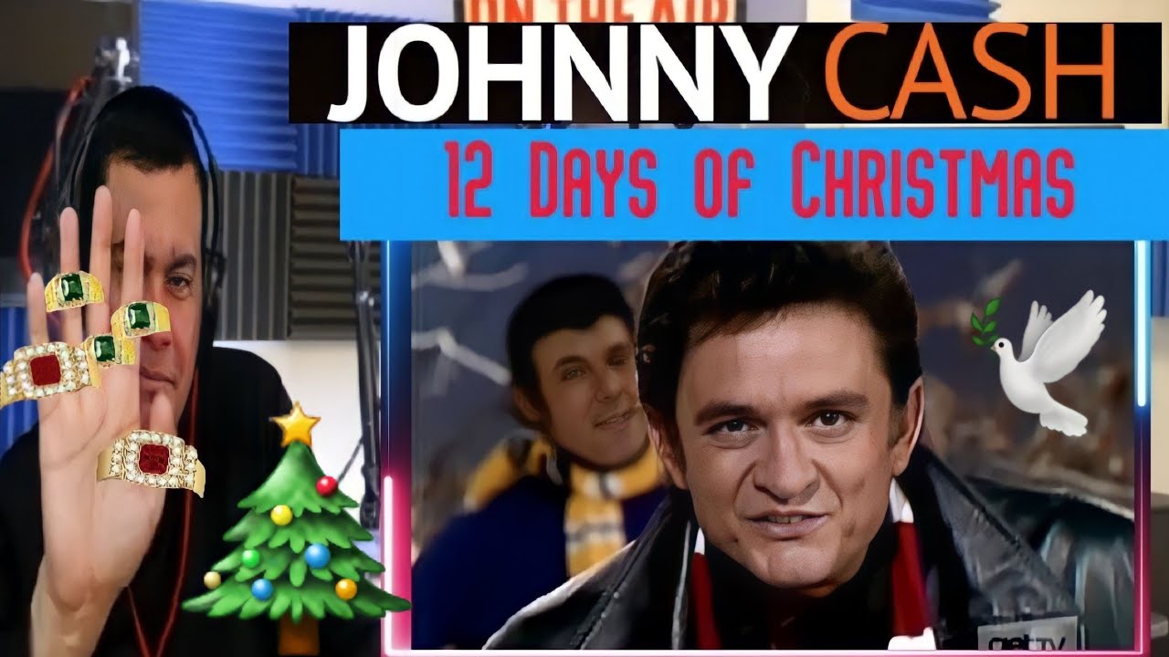 The Johnny Cash Show - On the Twelve days of Christmas - Reaction!!