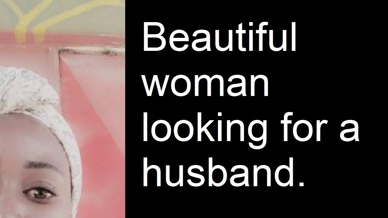 Woman Looking For Marriage.