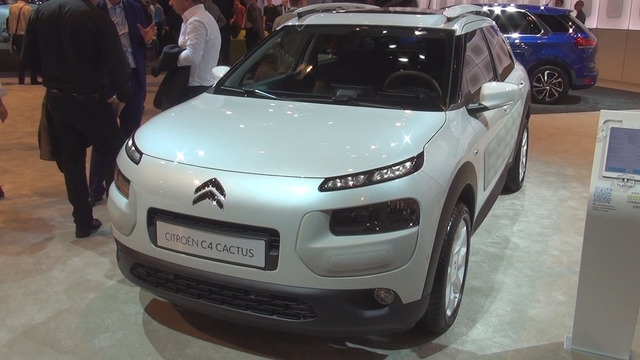 Citroën C4 Cactus Bluehdi 100 S&S Etg6 Shine Edition (2017) Exterior And Interior In 3D - Youtube