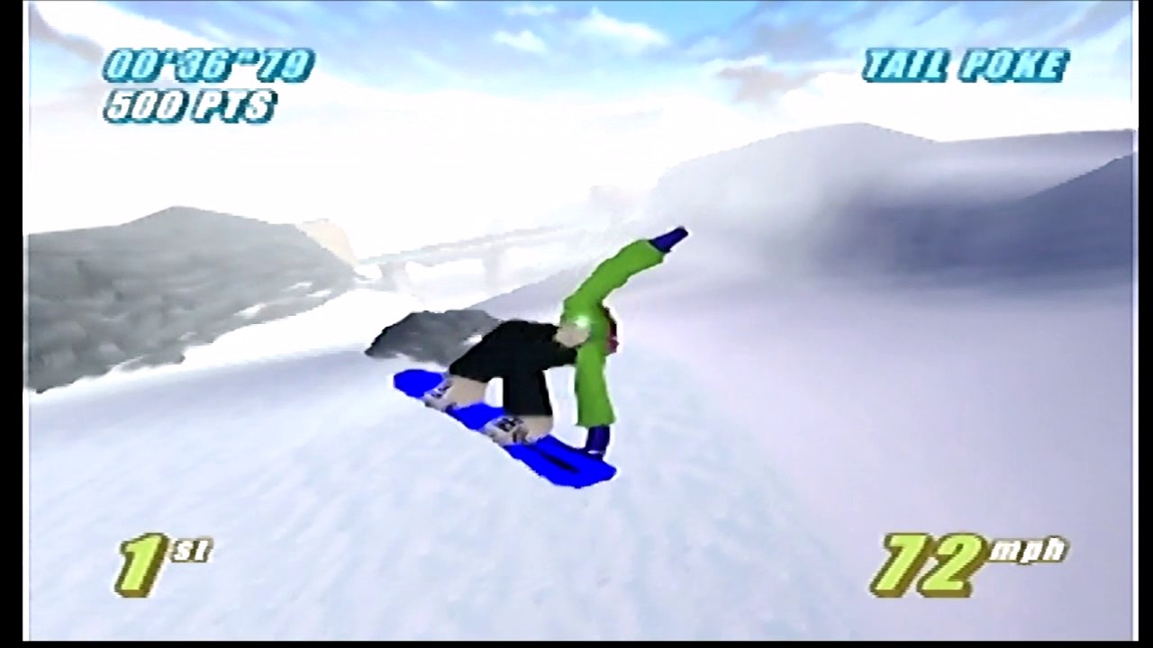 [WR] 00'57"68 Easy Slider (Easy) | Twisted Edge Extreme Snowboarding [N64]