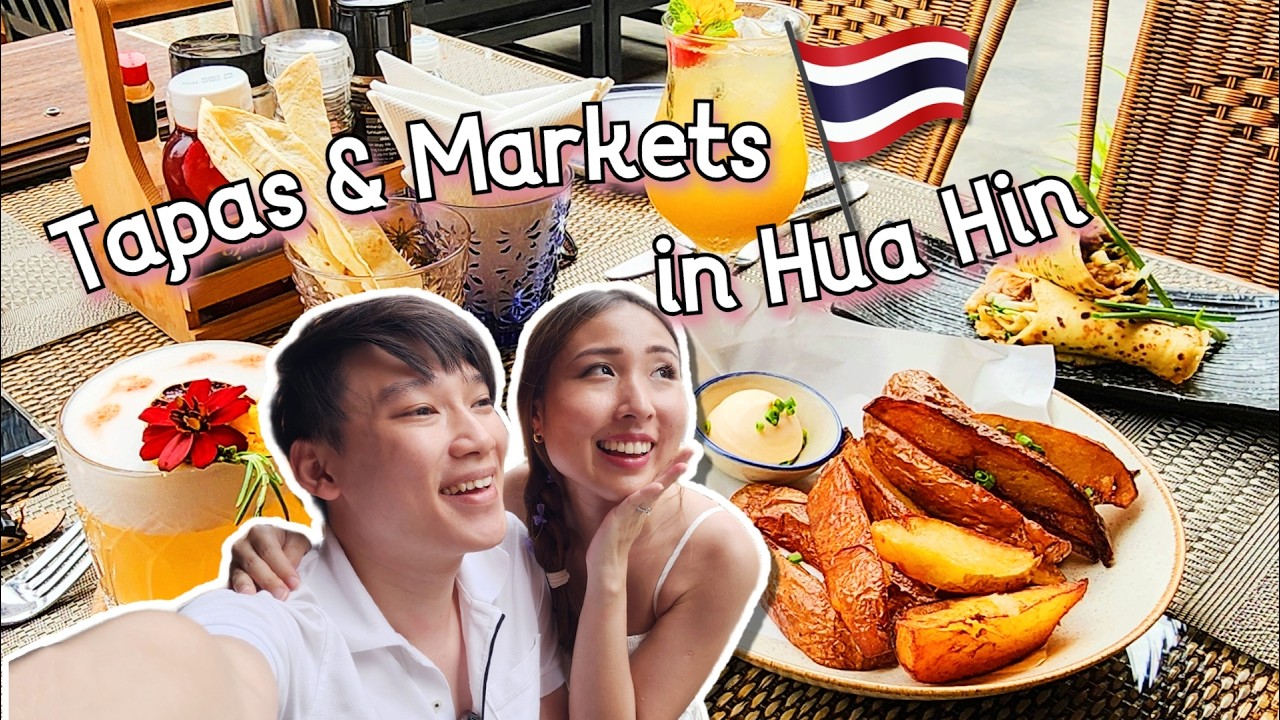 Alfresco Cafe & Night Markets in HUA HIN | AP in Thailand | Vlog 130
