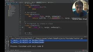 Advance Python Programming with Meta class and Design Pattern | 3 ways of creating class #3