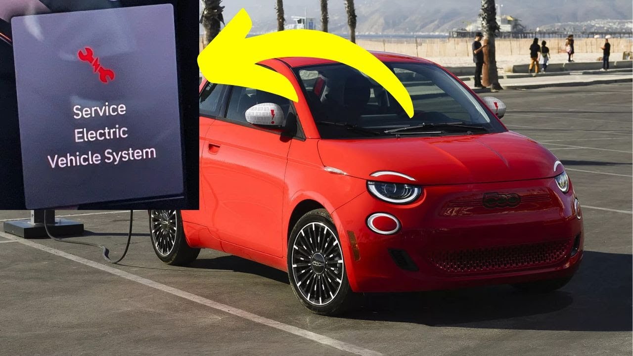 Fiat 500e “Service Electric Vehicle System” warning