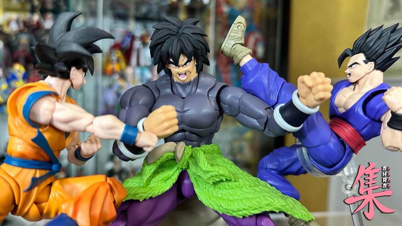 S.H. Figuarts Broly Super Hero Dragon Ball Super Bandai Tamashii Exclusive Action Figure Review