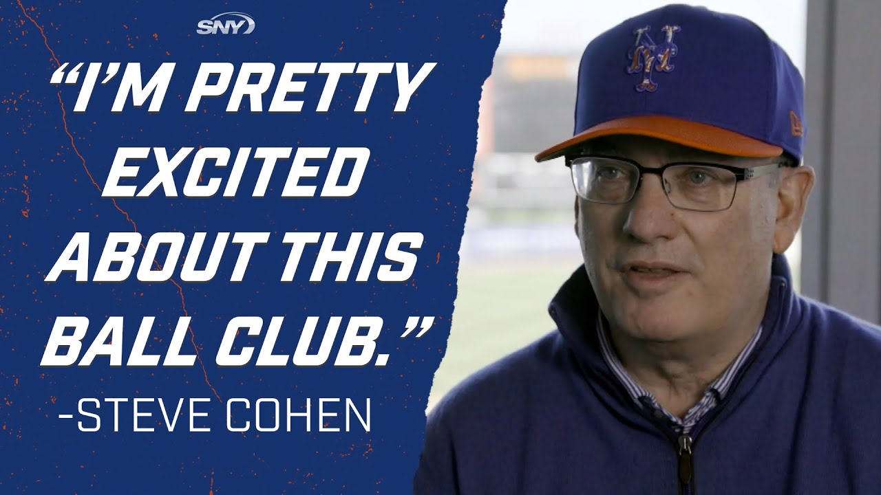 Mets owner Steve Cohen stops by spring training, shares excitement for 2021  | New York Mets | SNY