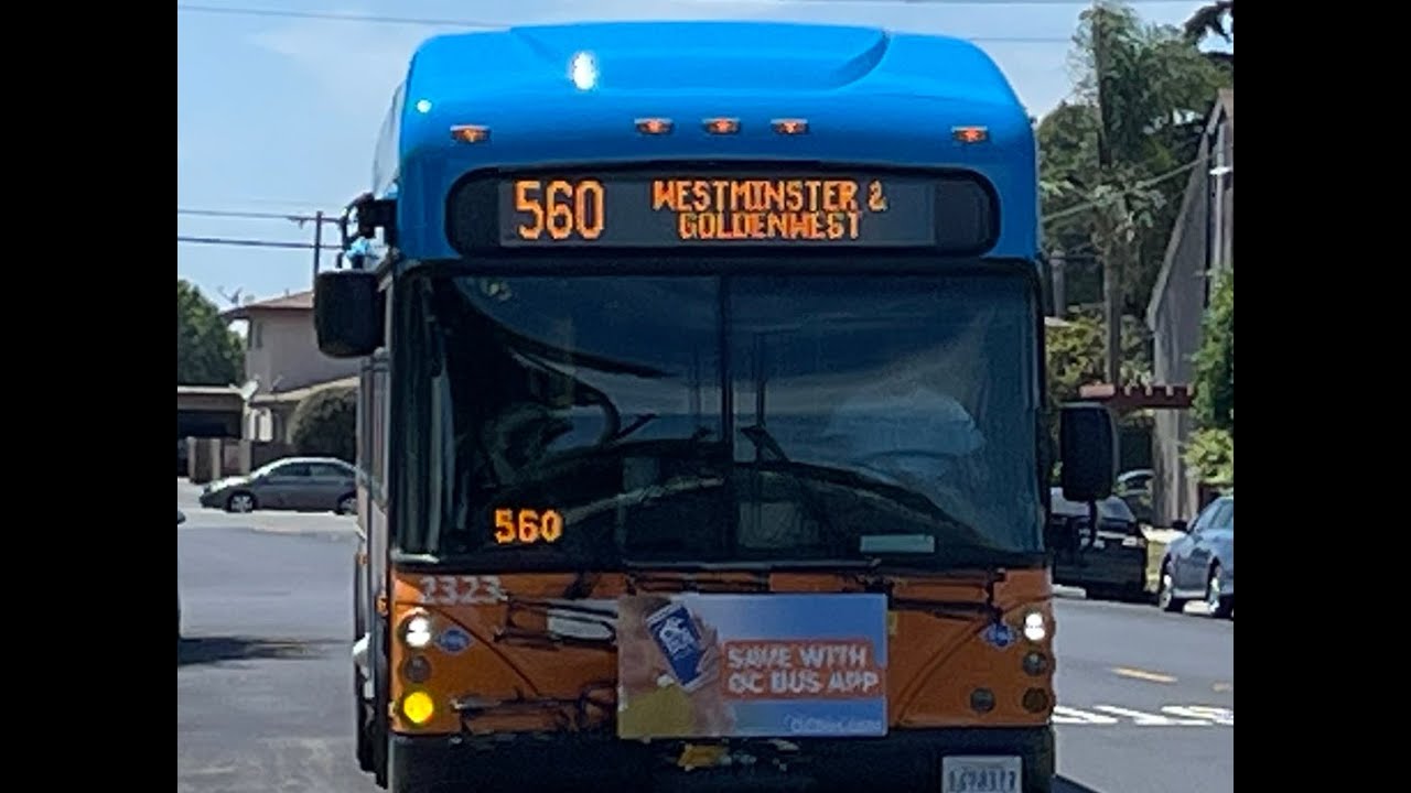 OCTA Route 560 West Santa Ana Santa Ana Regional Transp Center To Westminster Westminster and ...