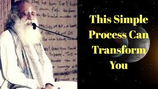 Celebrity #Sadhguru   This Simple Process Can Transform Your Life Phenomenally Profile