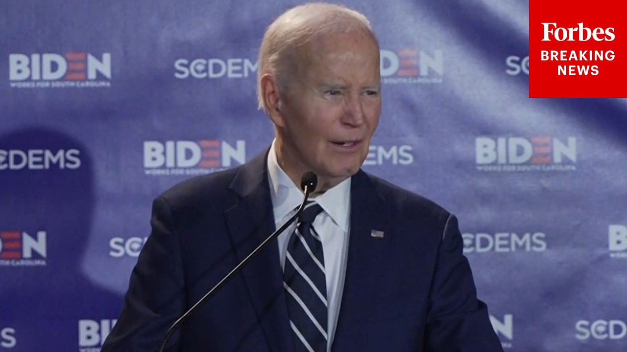 BREAKING NEWS: Biden Defends His Record And Slams Trump At Celebration Of South Carolina Primary Win