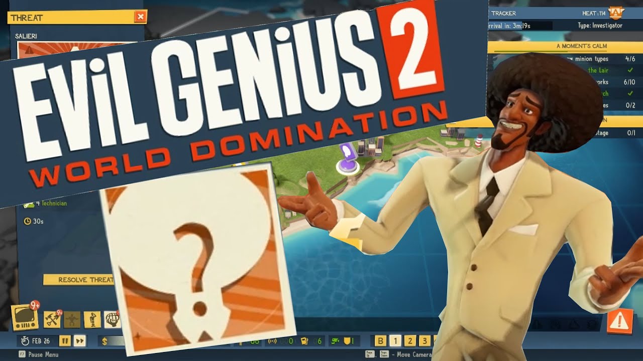 Evil Genius 2: Eli Barracuda Jr.  Part 2 (Recruitment)