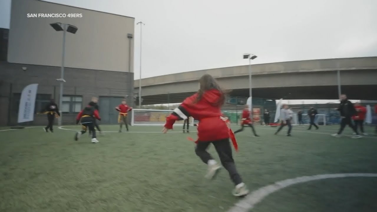 49ers launch girls flag football initiative with Hall of Famer Steve Young