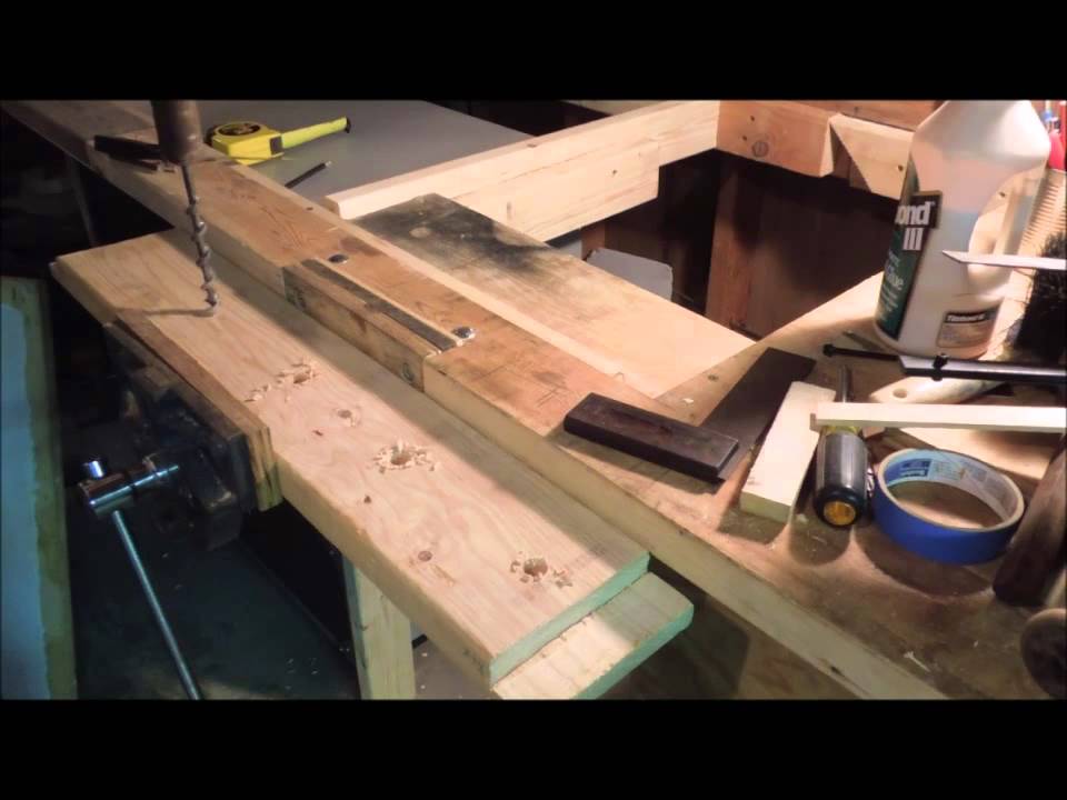 Installing A Quick Adjust Bench Vise Part 3 of 4 a video tutorial
