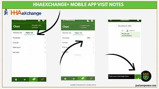 HHAEXCHANGE+ MOBILE APP Chat Feature