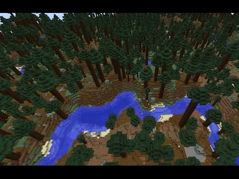 Massive Redwood Forest Seed for Minecraft 1.11.2