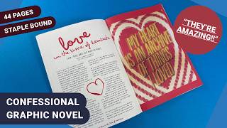 Recycled Zine Printing: Notes on Love in the Time of Heartbreak (A5 Stapled) screenshot 5